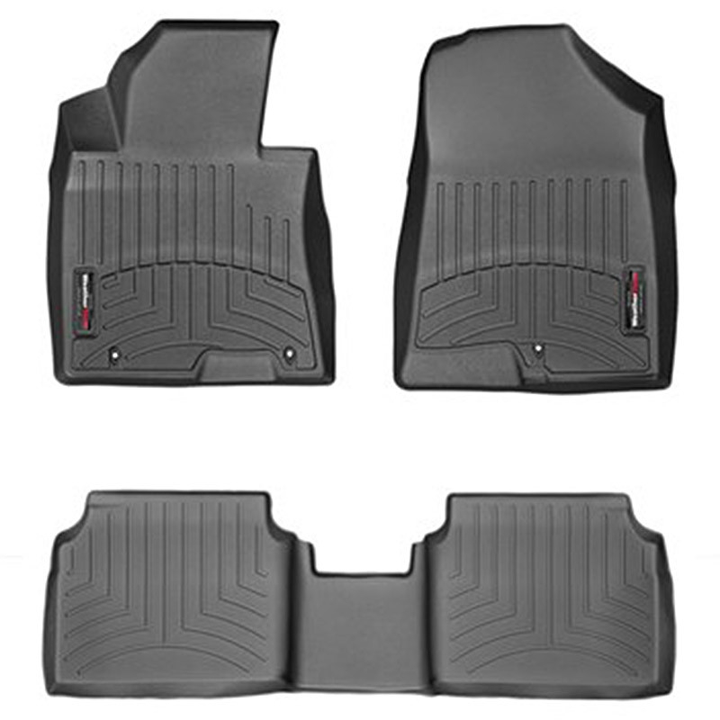 WeatherTech | Front & Rear FloorLiner Kit - Hyundai Elantra GT 2013-2017 WeatherTech Floor Mats