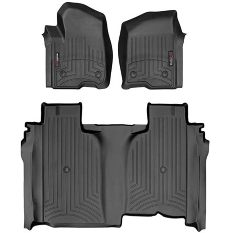 WeatherTech | Tapis Avant & Arr. - Silverado 1500 / Sierra 1500 2019-2021 WeatherTech Tapis Protecteur