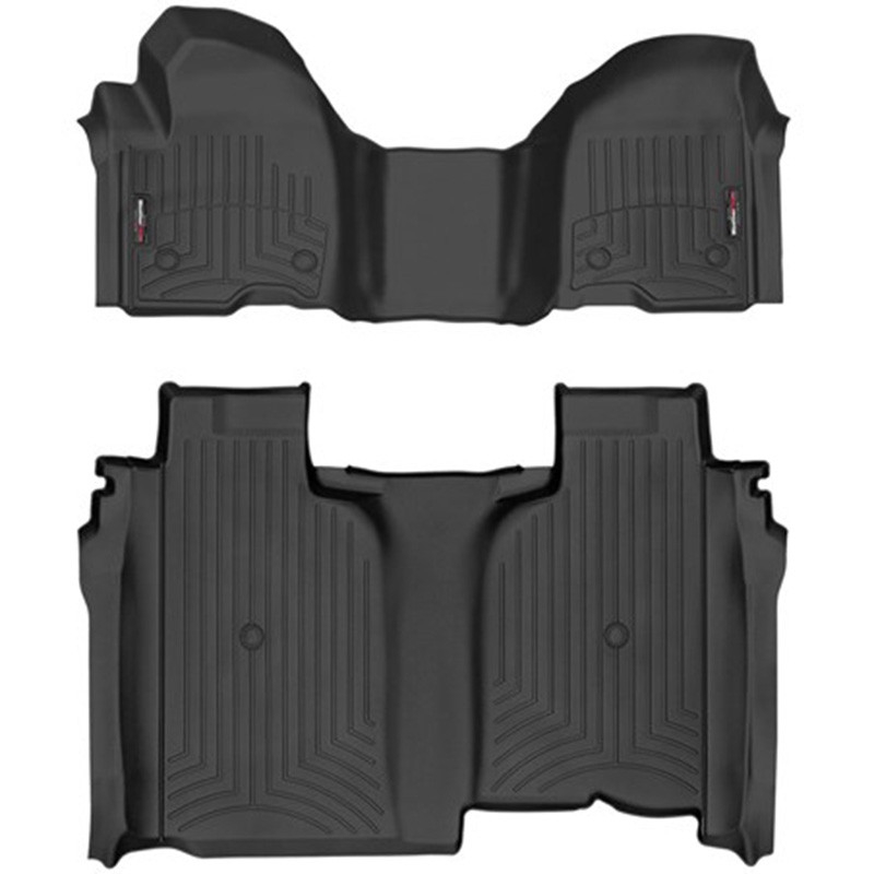 WeatherTech | Tapis Avant & Arr. - Silverado 1500 / Sierra 1500 2019-2021 WeatherTech Tapis Protecteur