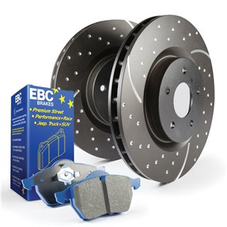 EBC Brakes | S6 Kit Bluestuff 5000 / GD Rotors - Front EBC Brakes Brake Kits