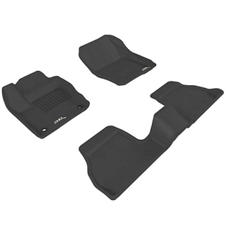 3D Mats | KAGU Tapis Toute Saison - Avant & Arrière - Ford Focus 2012-2018 3D Mats Tapis Protecteur