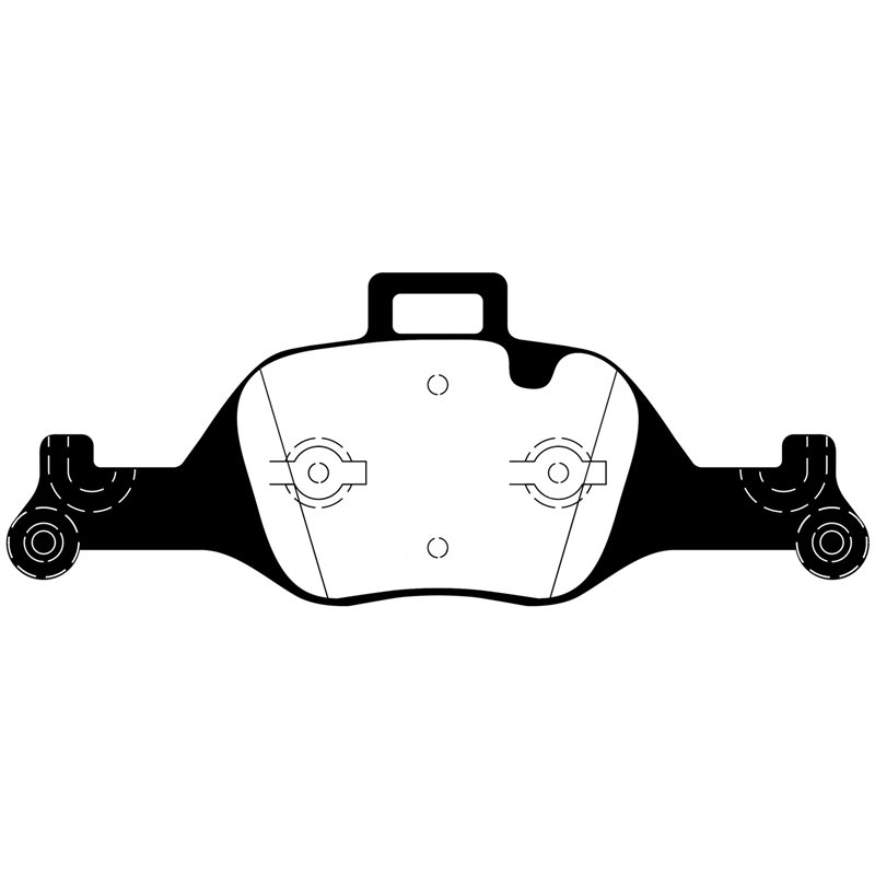 EBC Brakes | Ultimax OEM Replacement Brake Pads - Front - BMW 2.0T / 3.0T 2017-2022 EBC Brakes Brake Pads