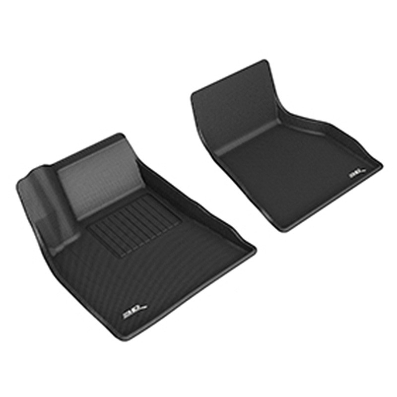 3D Mats | KAGU Tapis Toute Saison - Avant - Tesla Model S 2015-2022 3D Mats Tapis Protecteur