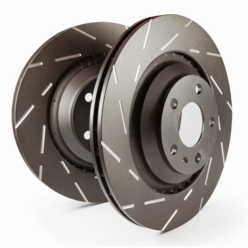 EBC Brakes | USR Series Sport Slotted Rotor - Rear EBC Brakes Brake Rotors