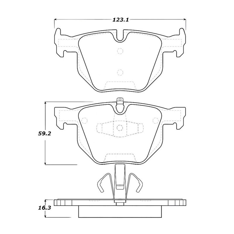 StopTech | Street Brake Pads - Rear StopTech Brake Pads