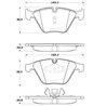 StopTech | Street Brake Pads - Avant StopTech Plaquettes de freins