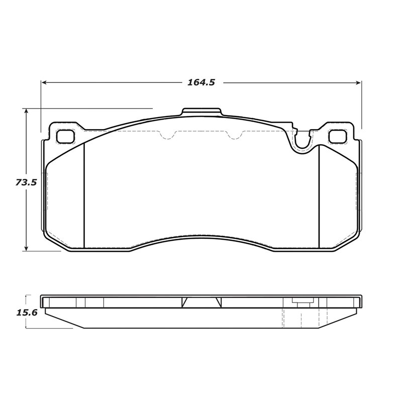 StopTech | Street Brake Pads - Avant StopTech Plaquettes de freins