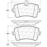 StopTech | Street Brake Pads - Arrière StopTech Plaquettes de freins