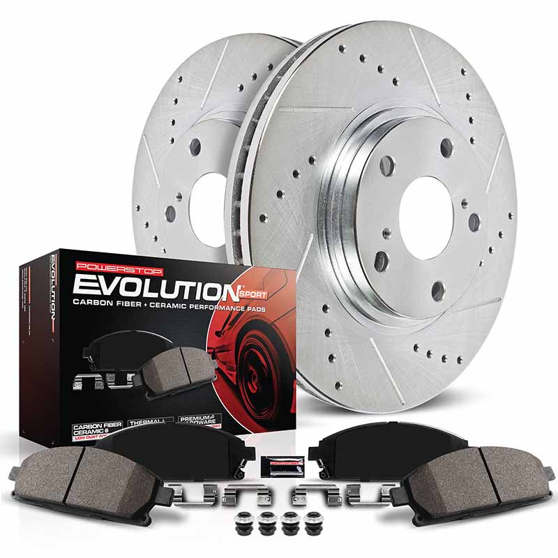 PowerStop | Z23 Evolution Sport Performance Disc Brake Pad & Rotor Kit - Corolla 2.0L 2019-2019 PowerStop Ensemble de freins