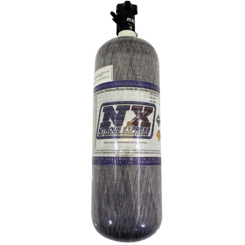 Nitrous Express | COMPOSITE BOTTLE W/LIGHTNING 500 VALVE (6.79 DIA. X 23.25 TALL) Nitrous Express Système Nitrous Oxide