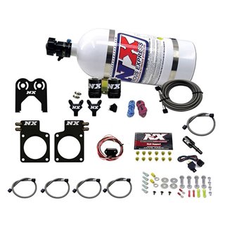 Nitrous Express | NITROUS PLATE SYSTEM (35-300HP) W/10LB BOTTLE Nitrous Express Nitrous Oxide Systems