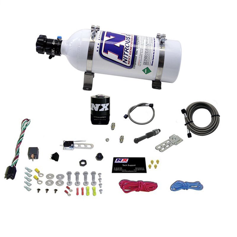 Nitrous Express | DRY EFI SINGLE NOZZLE SYSTEM (35-150HP) LESS BOTTLE Nitrous Express Système Nitrous Oxide