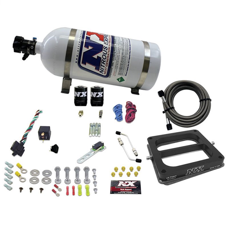 Nitrous Express | DOM/GASOLINE (100-200-300-400-500HP) WITH 10LB BOTTLE Nitrous Express Nitrous Oxide Systems