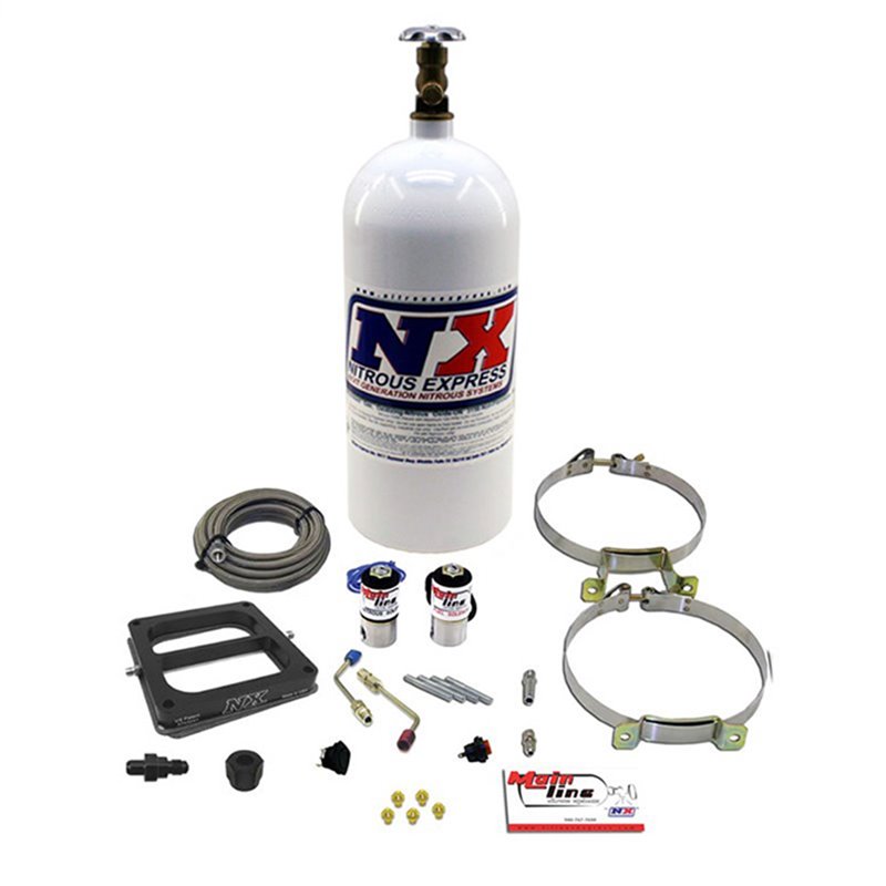 Nitrous Express | MAINLINE 4500 CARB SYSTEM WITH 10LB BOTTLE Nitrous Express Système Nitrous Oxide