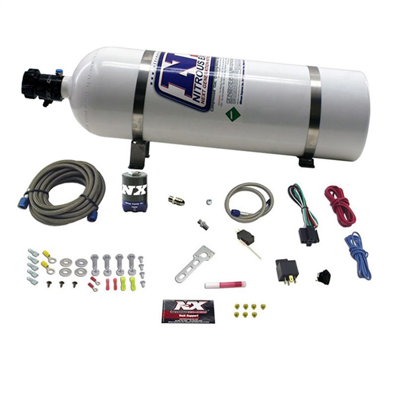 Nitrous Express | DIESEL STACKER 3 W/15LB BOTTLE Nitrous Express Système Nitrous Oxide