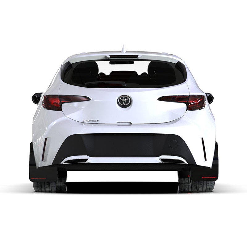 RallyArmor | Mud Flaps Red Logo - Corolla Hatchback 2019-2024 RallyArmor Mud Flaps