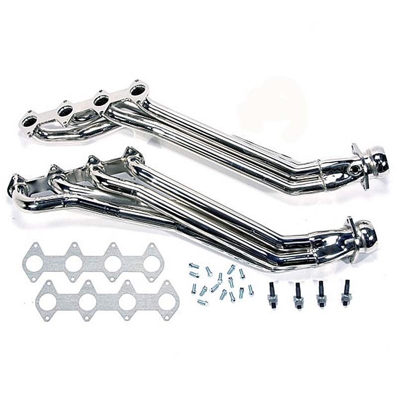 BBK Performance | Headers - Long Tube Chrome 1-5/8 IN - Mustang GT / Shelby GT 4.6L 2005-2010 BBK Performance Headers & Manif...