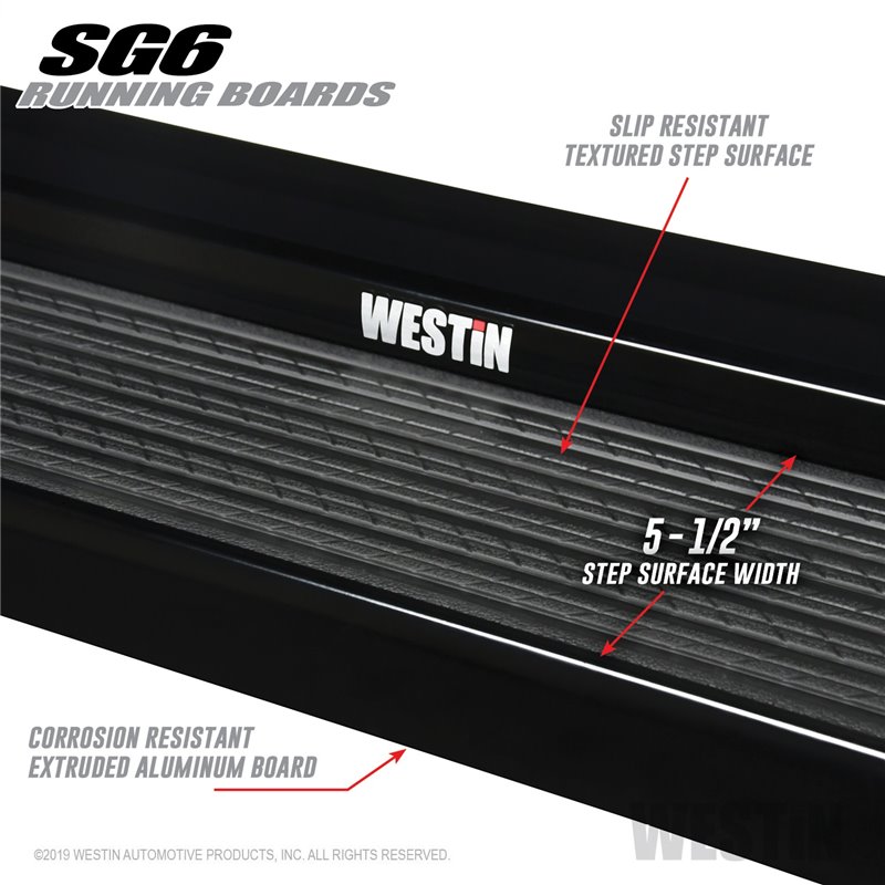 Westin | Running Board - Chevrolet / Dodge / Ford / GMC / Dodge / Toyota 2000-2020 Westin Automotive Marchepieds