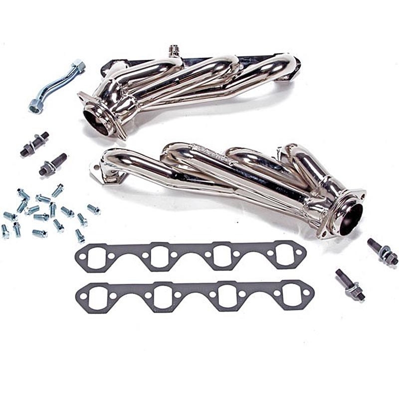 BBK Performance | Headers - Shorty Tube Chrome 1-5/8" - Mustang GT / GTS 4.9L 1994-1995 BBK Performance Headers & Manifolds