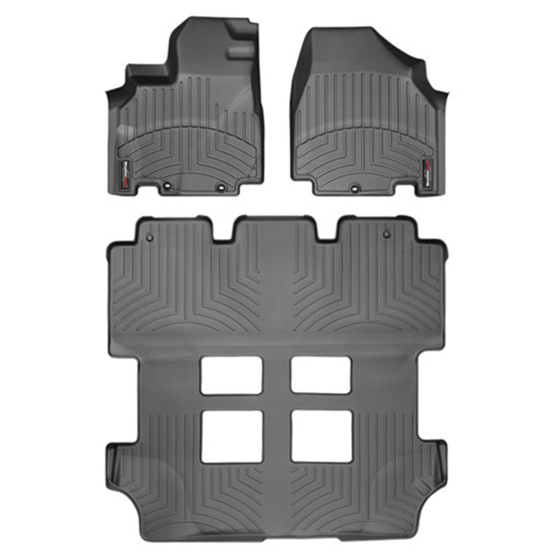 WeatherTech | Ensemble Tapis (Les 3 Rangees) - Honda Odyssey 2011-2017 WeatherTech Tapis Protecteur