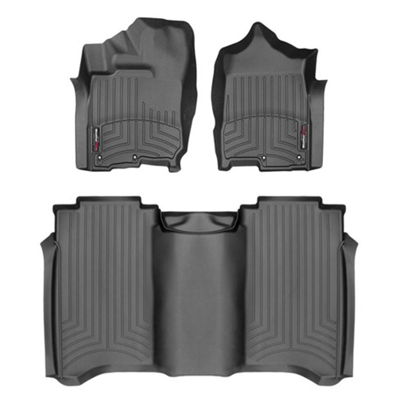 WeatherTech | Front & Rear FloorLiner Kit - Nissan Titan (4 Doors) 16-21 WeatherTech Floor Mats