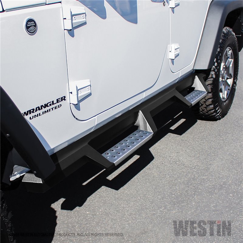 Westin | Nerf/Step Bar - Wrangler (JK) 3.6L / 3.8L 2007-2018 Westin Automotive Marchepieds