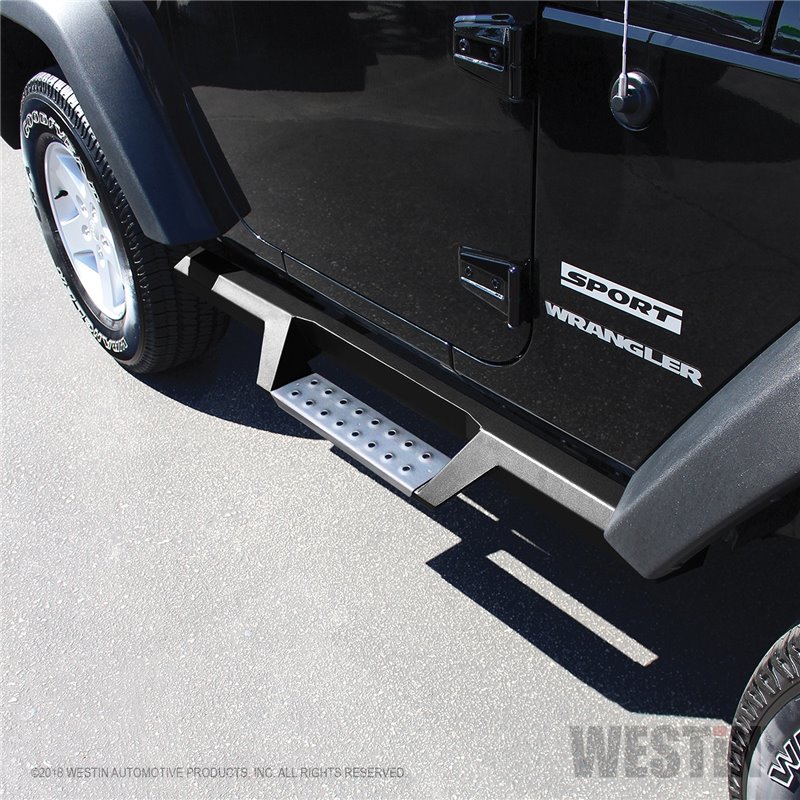 Westin | Nerf/Step Bar - Wrangler (JK) 3.6L / 3.8L 2007-2018 Westin Automotive Marchepieds