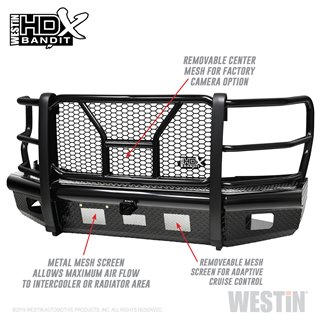 Westin | Bumper- Front - F-250 / F-350 6.2L / 6.7L 2017-2019 Westin Automotive Off-Road Bumpers