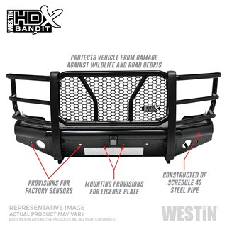 Westin | Bumper- Front - Silverado 1500 2019-2021 Westin Automotive Off-Road Bumpers