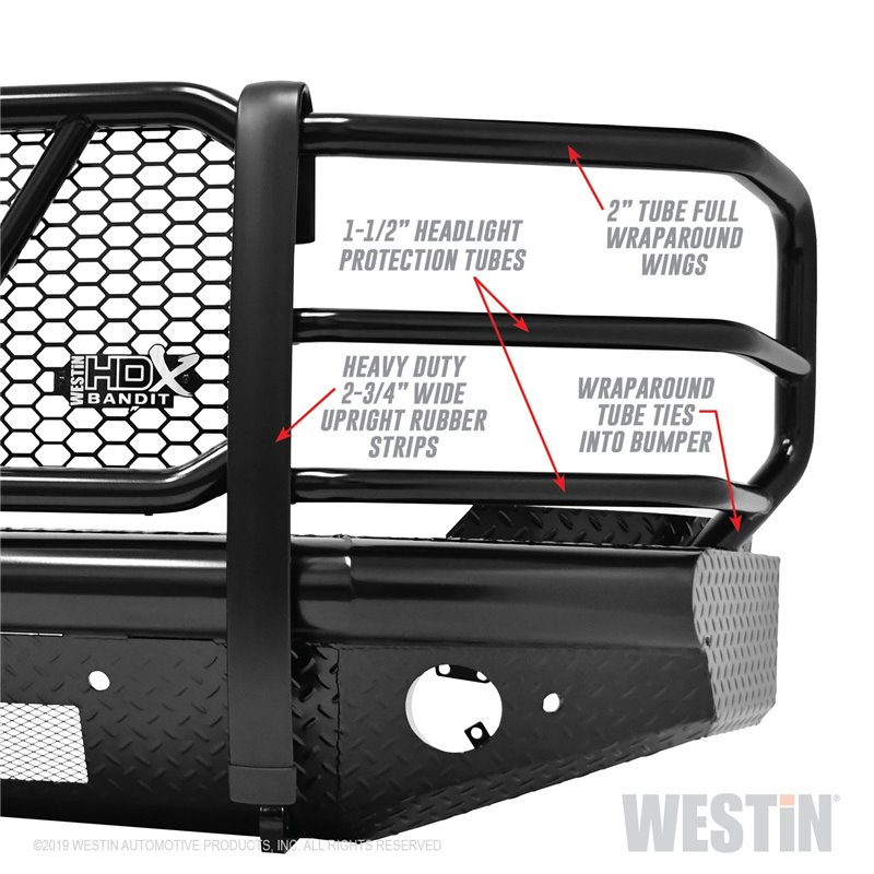 Westin | Bumper- Front - Silverado 2500 / 3500 6.0L / 6.6L 2015-2019 Westin Automotive Off-Road Bumpers