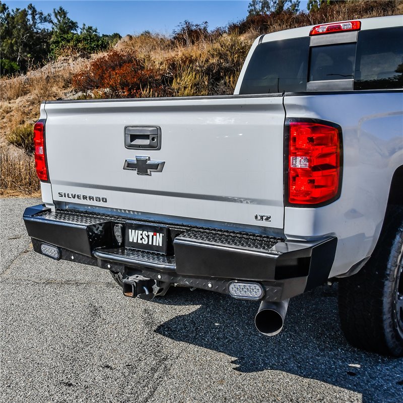 Westin | Bumper- Rear - Silverado / Sierra 1500 / 2500 / 3500 2014-2019 Westin Automotive Off-Road Bumpers