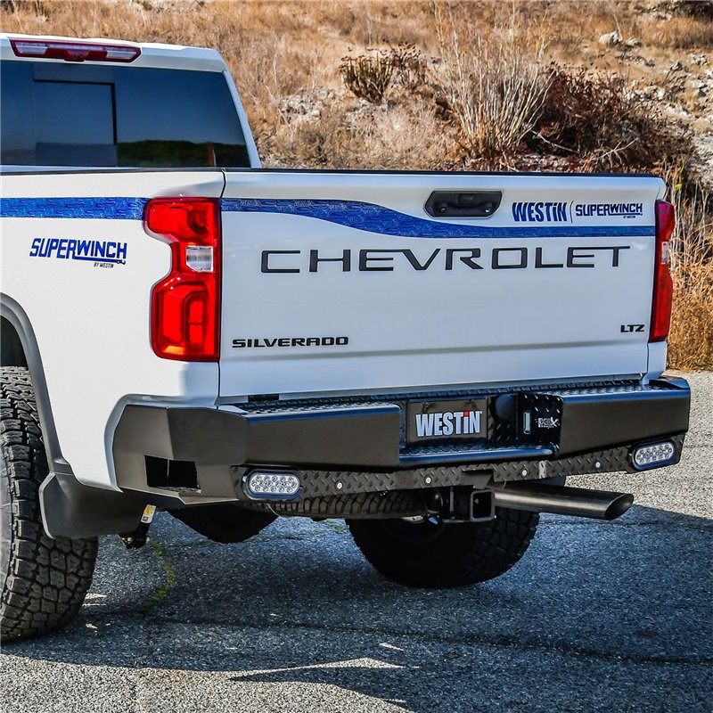 Westin | Bumper- Rear - Silverado / Sierra 1500 / 2500 / 3500 2019-2021 Westin Automotive Off-Road Bumpers