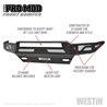 Westin | Bumper- Front - Silverado 1500 2016-2019 Westin Automotive Off-Road Bumpers