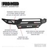 Westin | Bumper- Front - Silverado 1500 2016-2019 Westin Automotive Off-Road Bumpers