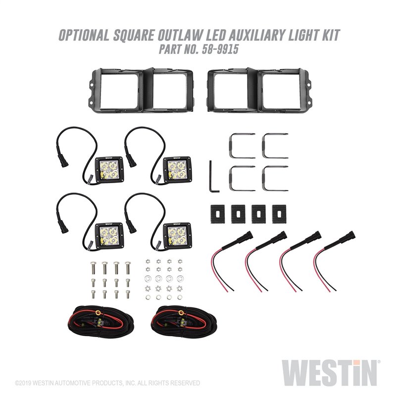 Westin | Bumper- Front - Silverado 1500 2016-2019 Westin Automotive Off-Road Bumpers