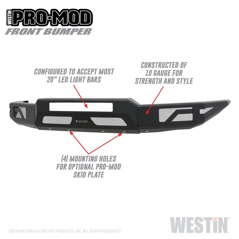 Westin | Bumper- Front - Colorado 2.5L / 2.8L / 3.6L 2015-2020 Westin Automotive Off-Road Bumpers