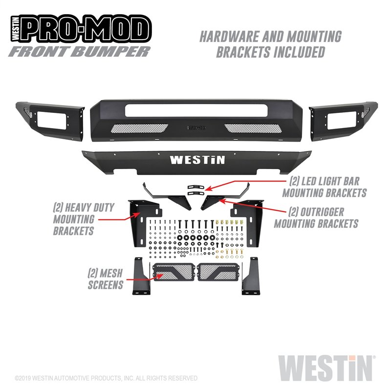 Westin | Bumper- Front - F-150 3.5T 2017-2019 Westin Automotive Off-Road Bumpers