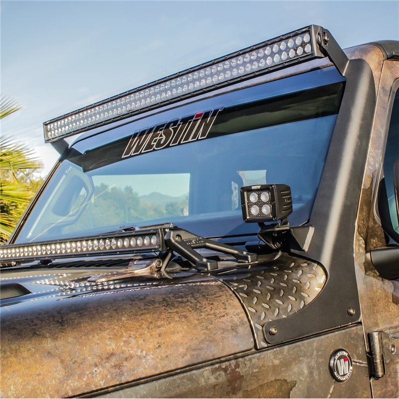 Westin | LED Light Bar Mount - Gladiator / Wrangler (JL) 2018-2022 Westin Automotive Accessory Lighting