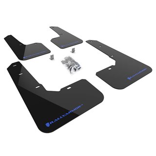 RallyArmor | Black UR Mud Flap Blue Logo - Outback Wilderness 2022-2025 RallyArmor Mud Flaps