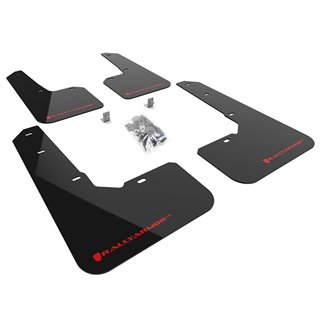 RallyArmor | Black UR Mud Flap Red Logo - Outback Wilderness 2022-2025 RallyArmor Mud Flaps