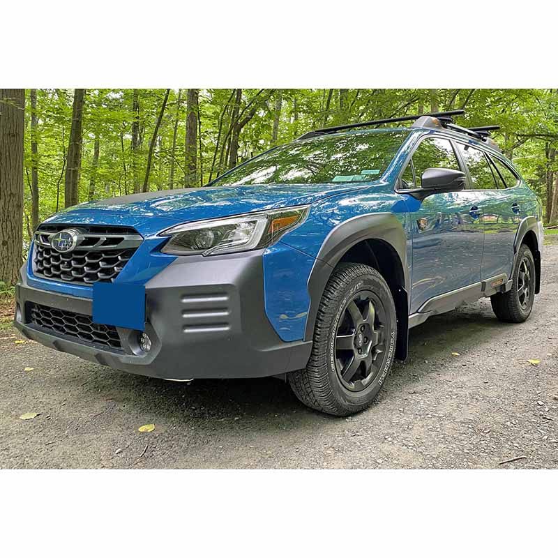 RallyArmor | Black UR Mud Flap Red Logo - Outback Wilderness 2022-2025 RallyArmor Mud Flaps