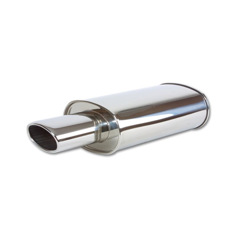 Vibrant Performance | STREETPOWER Oval Muffler Vibrant Performance Silencieux