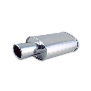 Vibrant Performance | STREETPOWER Oval Muffler Vibrant Performance Muffler