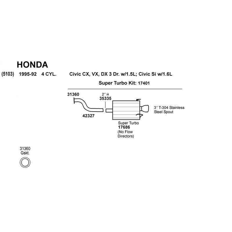 Dynomax | Hardware-Clamp HD. 2in. U-Bolt - MX-5 Miata 1.6L / 1.8L 1990-1997 Dynomax Clamps