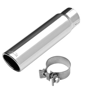 Dynomax | DynoMax Stainless Steel Tip - Chevrolet / Ford / GMC / Jeep 2007-2019 Dynomax Embout Échappement