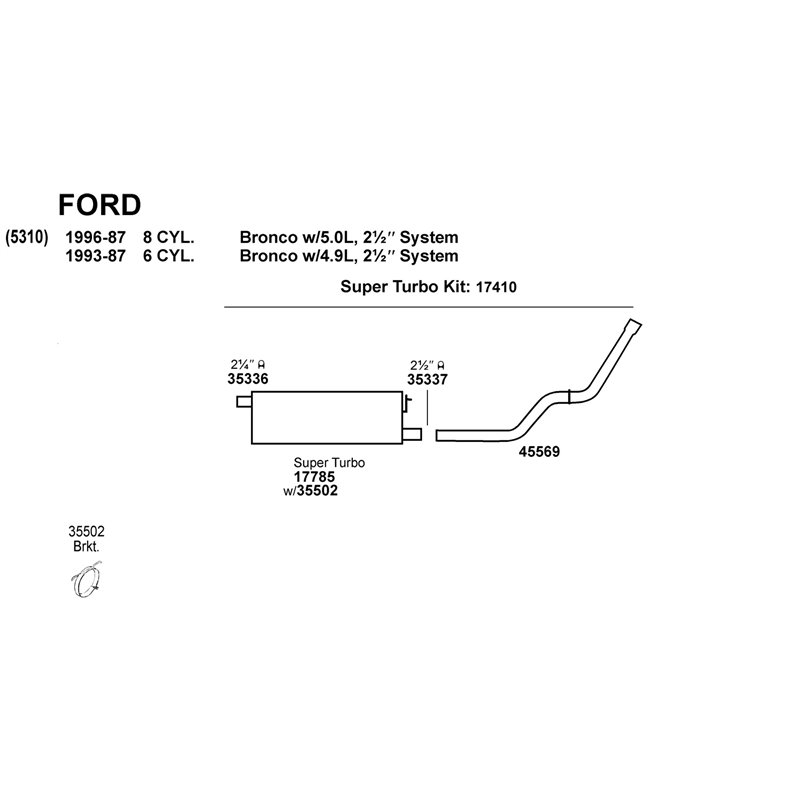 Dynomax | Exhaust Tail Pipe - Ram 2500 / 3500 5.9L 2000-2002 Dynomax Exhaust Pipes