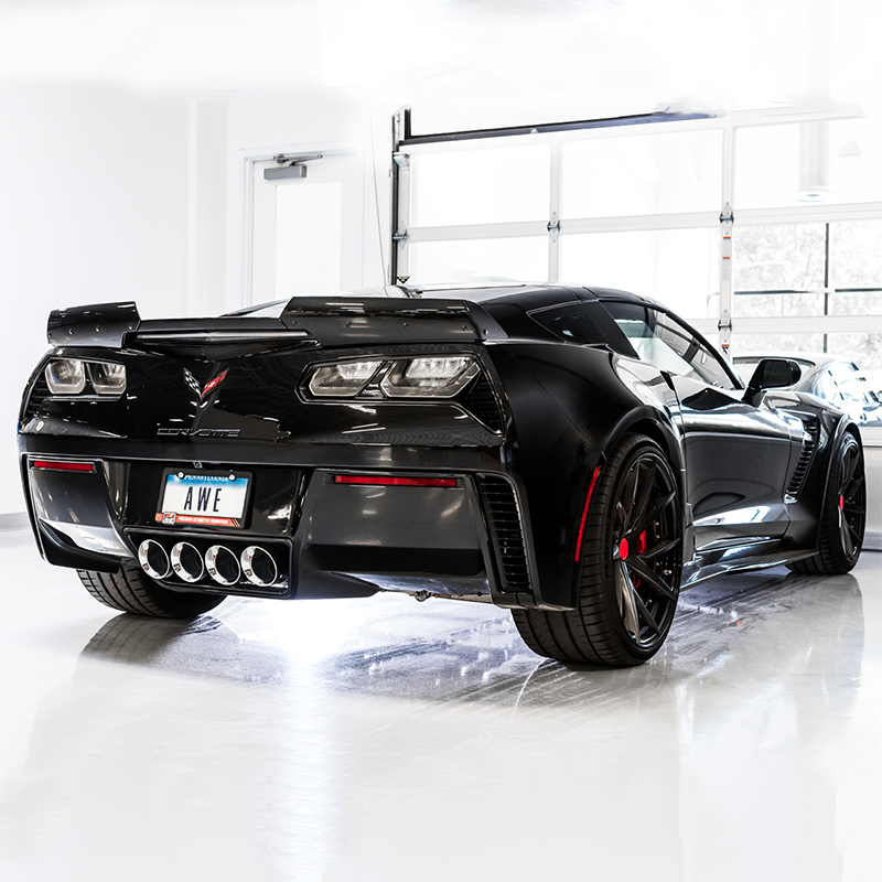 AWE Tuning | Touring Axle-Back Exhaust - Corvette 2014-2019