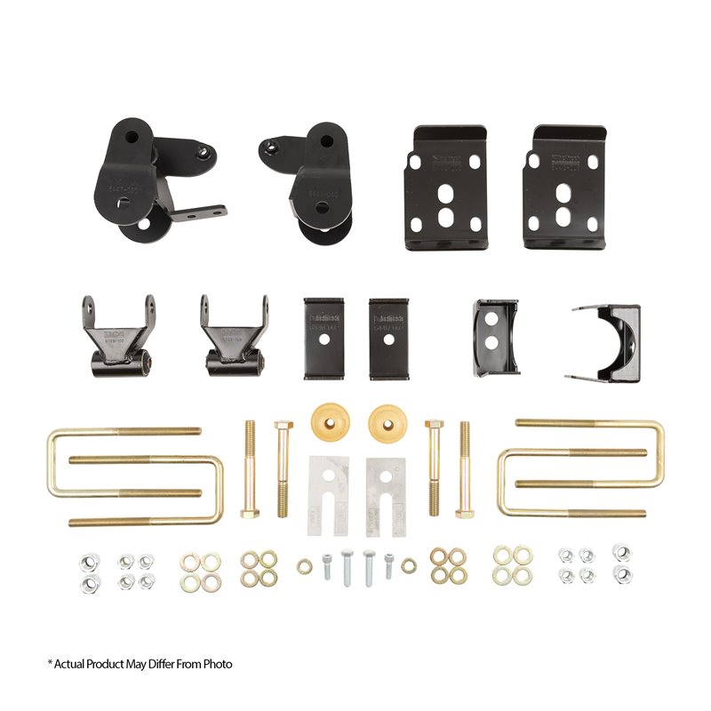Belltech | 5-6" Adjustable Drop Flip Kit - Silverado / Sierra 1500 2007-2013 Belltech Leaf Springs
