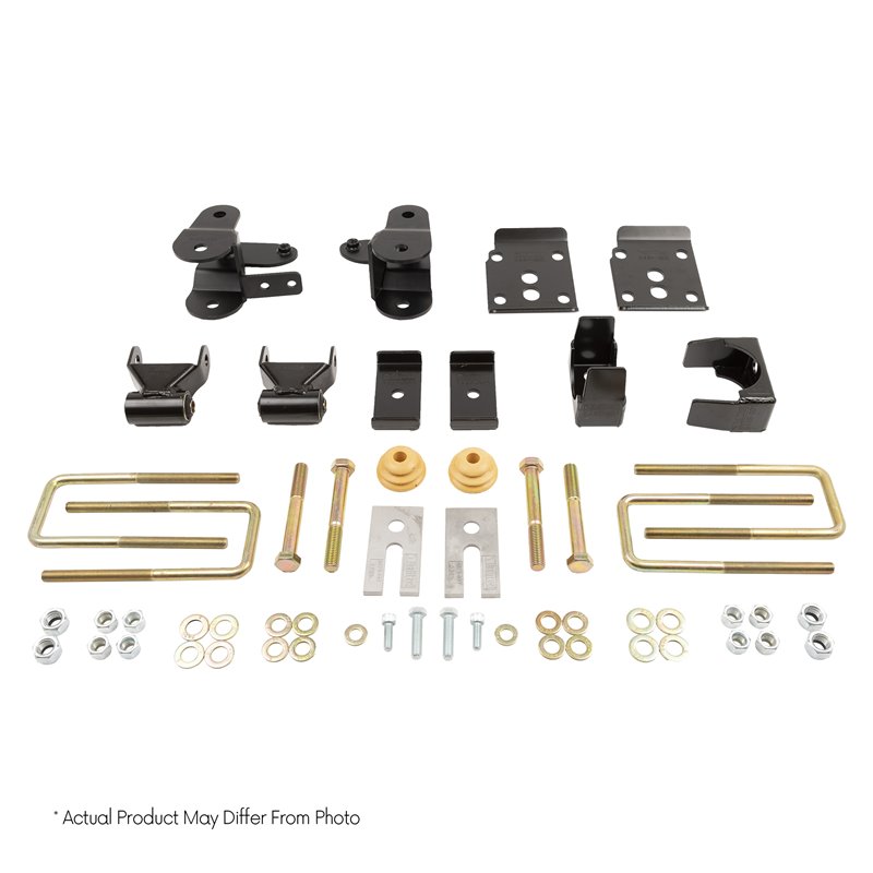 Belltech | 6" Drop Flip Kit Inc C-Notch (w/ 5.25" Tall Frame) - Silverado / Sierra 1500 2001-2006 Belltech Leaf Springs