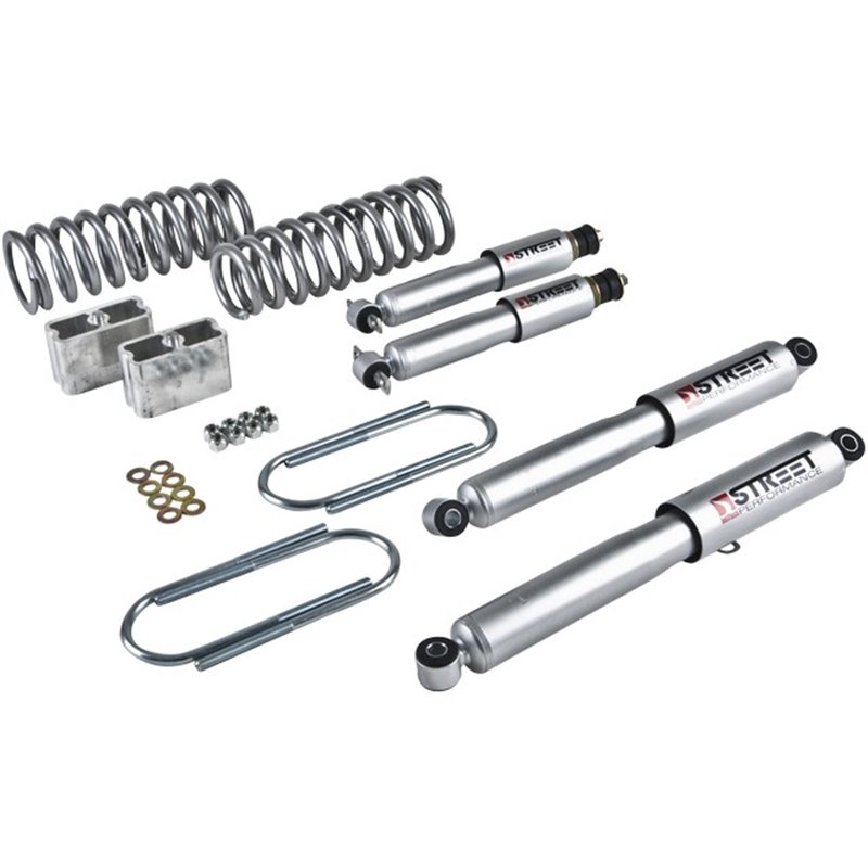 Belltech | Front And Rear Complete Kit W/ Street Performance Shocks - Tacoma 2.4L2.7L3.4L 1996-2004 Belltech Handling Kits